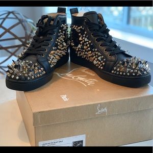 Christian Louboutin Mens Louis Pik Pik black